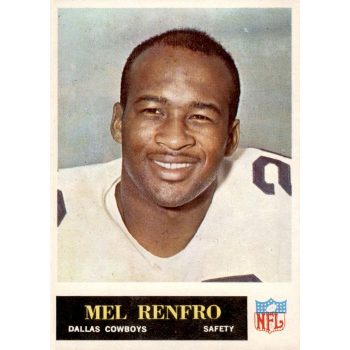 Mel Renfro Autographed Autographed Cards, Signed Mel Renfro Inscripted  Autographed Cards