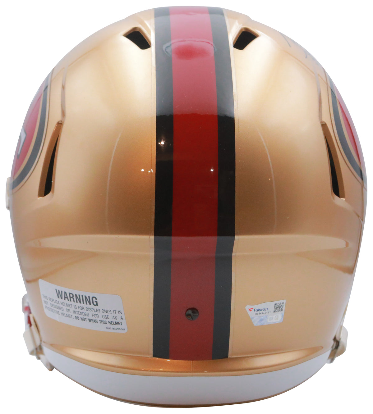 Jerry Rice Autographed San Francisco 49ers Signed Full Size Replica Football Helmet 3 x Super Bowl Champ Fanatics Authentic COA-Powers Sports Memorabilia