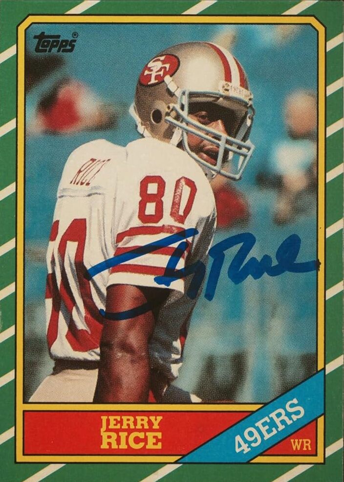 Jerry Rice Autograph Signing-Powers Sports Memorabilia