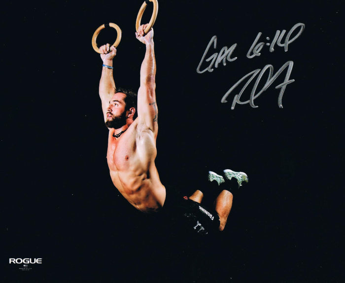 Rich Froning Autographed Fitness Signed 8x10 Photo-Powers Sports Memorabilia