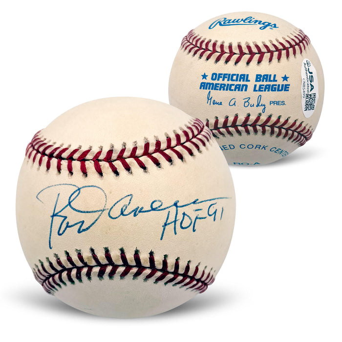 Rod Carew California Angels Signed Baseball HOF JSA CN85499-Powers Sports Memorabilia