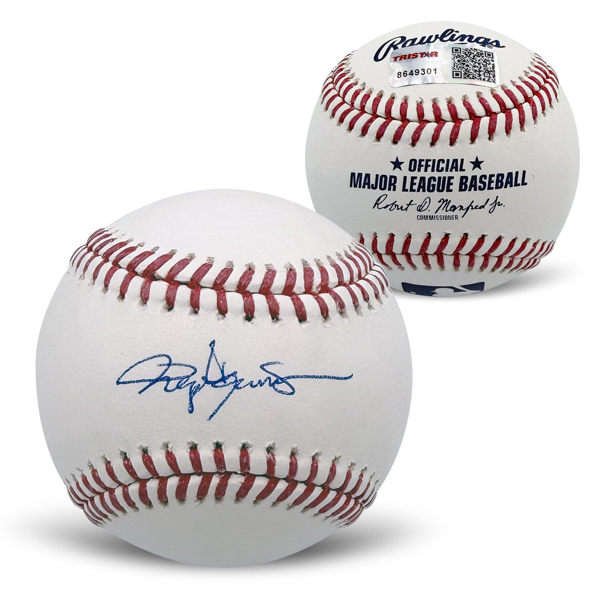 Roger Clemens Autographed MLB Signed Baseball TRISTAR AUTHENTIC COA With UV Display Case-Powers Sports Memorabilia