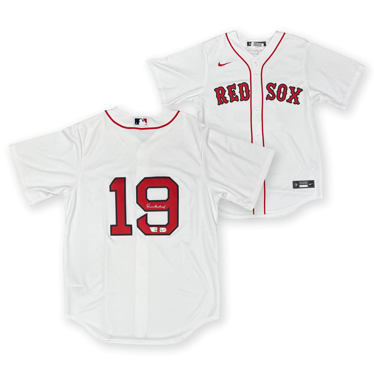 Roman Anthony Autographed Boston Red Sox Signed Nike Baseball Jersey Fanatics Authentic COA-Powers Sports Memorabilia