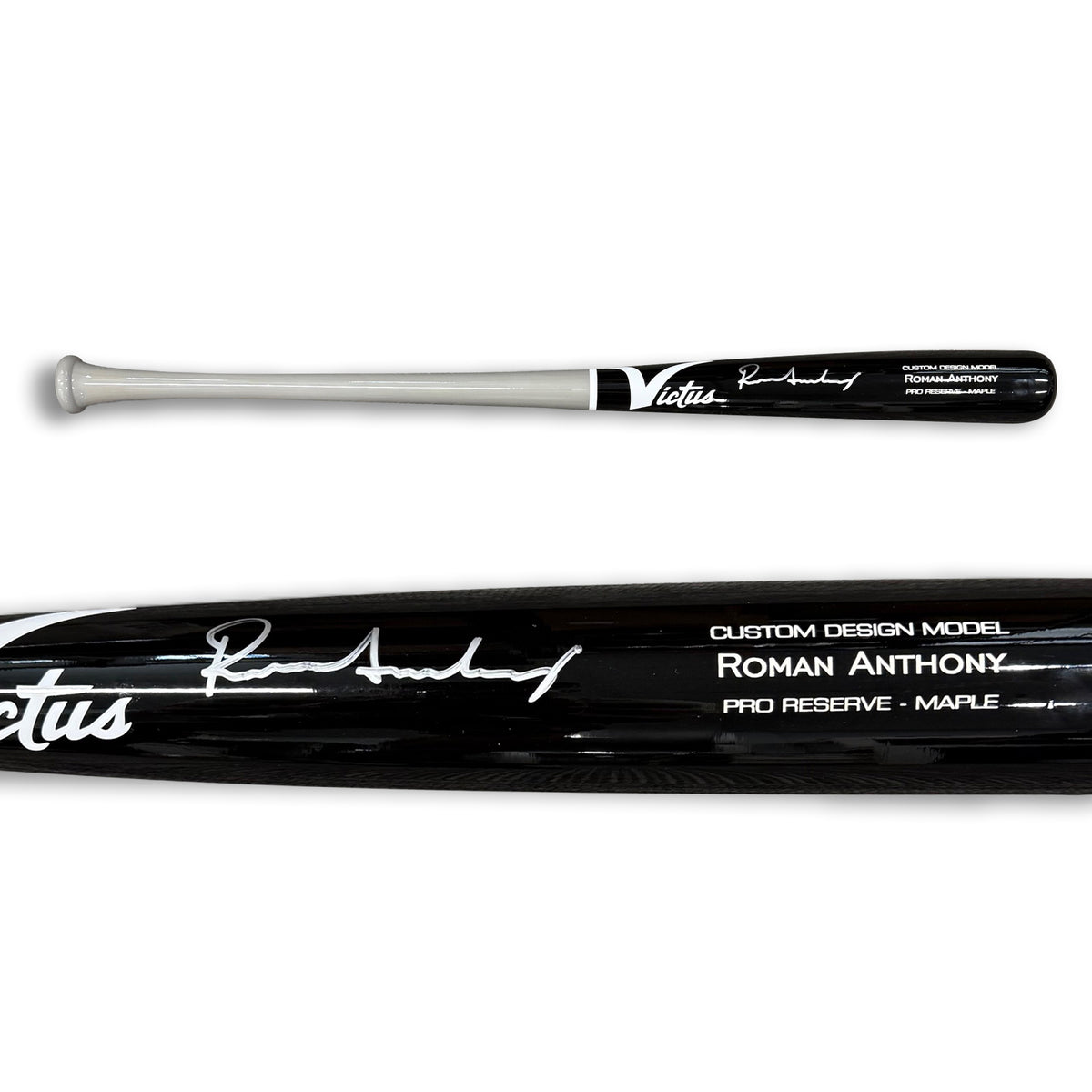 Roman Anthony Boston Red Sox Autographed Victus Game Model Signed Baseball Bat Fanatics Authentic COA-Powers Sports Memorabilia