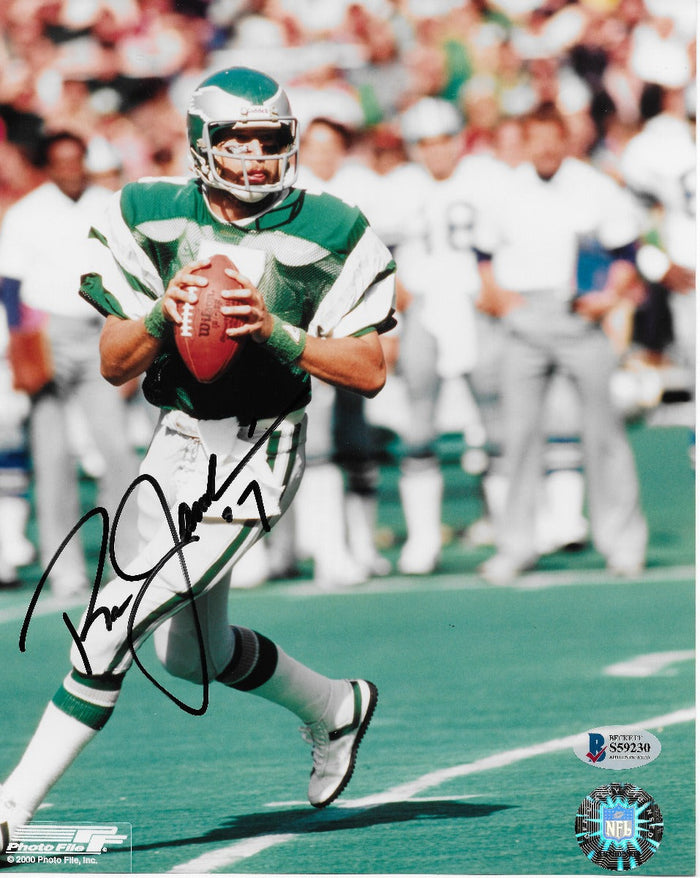 Ron Jaworski Signed Philadelphia Eagles 8x10 Photo - Beckett-Powers Sports Memorabilia