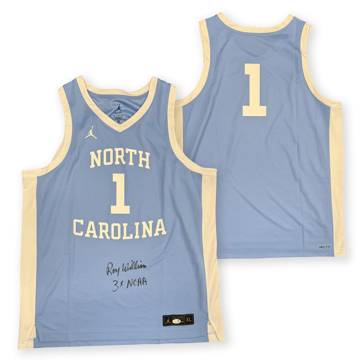 Roy Williams Autographed North Carolina UNC Jersey JSA Blue