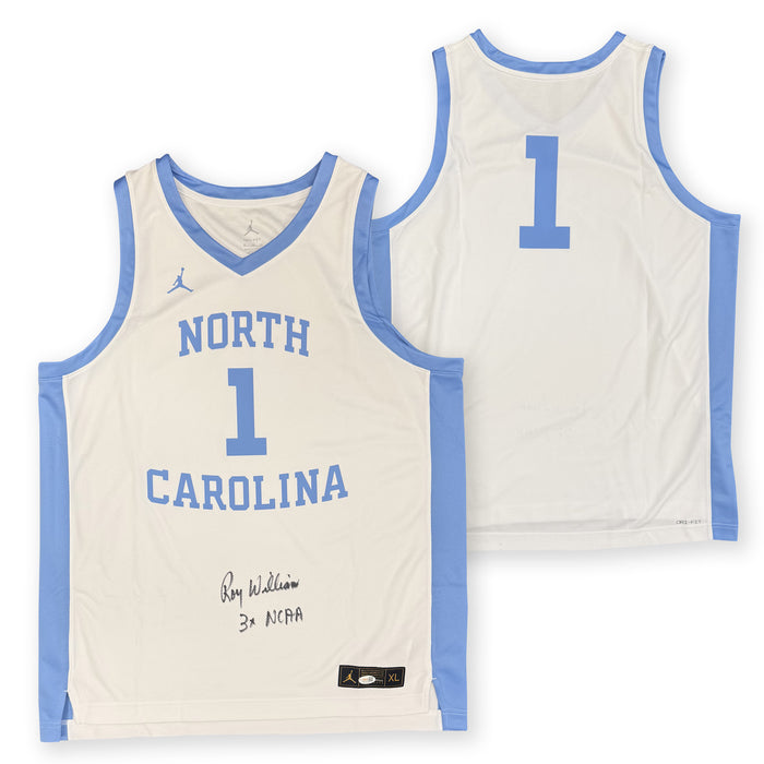 Roy Williams Autographed North Carolina UNC Jersey JSA White