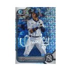 Oswaldo Cabrera New York Yankees Signed 2022 Bowman Chrome Mega Box Mojo Refractor-Powers Sports Memorabilia