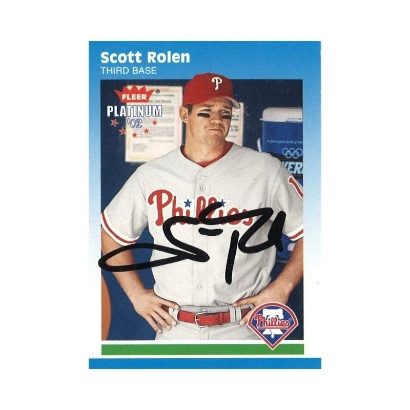 2002 Fleer Platinum Scott Rolen Autograph