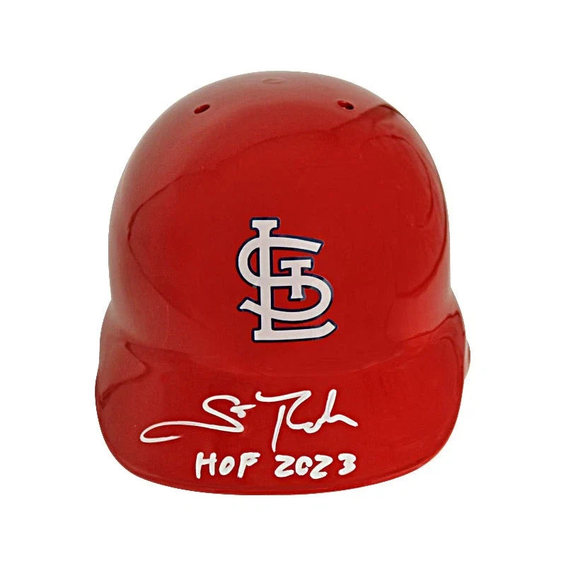 Scott Rolen St. Louis Cardinals Signed & Inscribed "HOF 2023" Cardinals Helmet-Powers Sports Memorabilia
