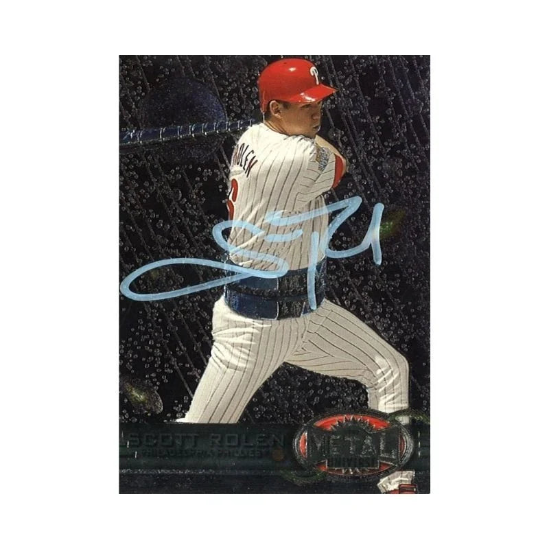1997 Skybox Metal Universe Scott Rolen Autograph