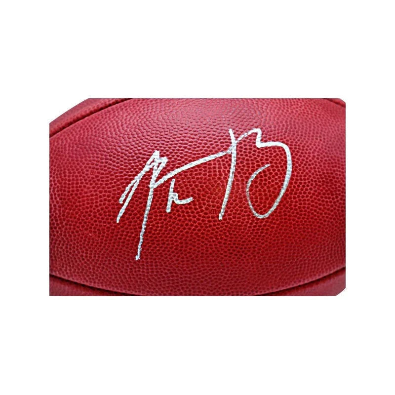 Aaron Rodgers Pittsburgh Steelers Signed Official NFL Duke Football (Fanatics Auth)-Powers Sports Memorabilia