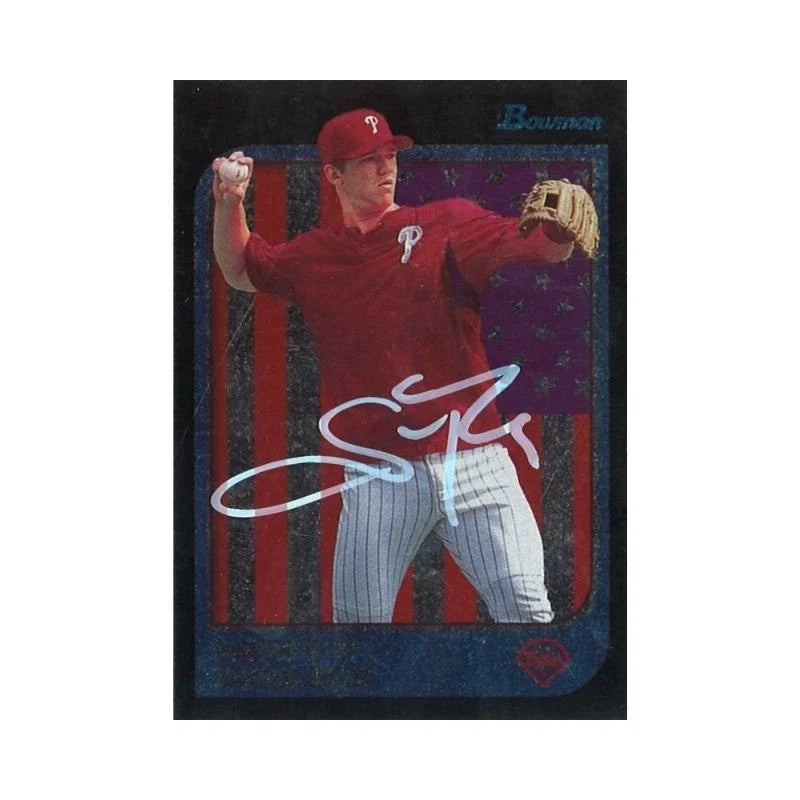 1997 Bowman Scott Rolen International Autograph-Powers Sports Memorabilia