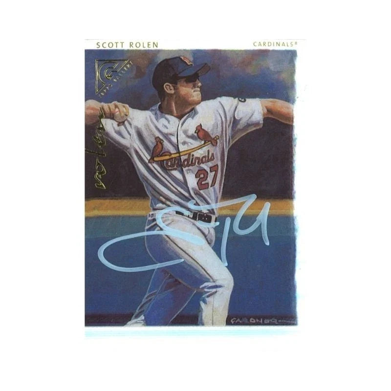 2003 Topps Gallery Scott Rolen Artist Proof Autograph-Powers Sports Memorabilia