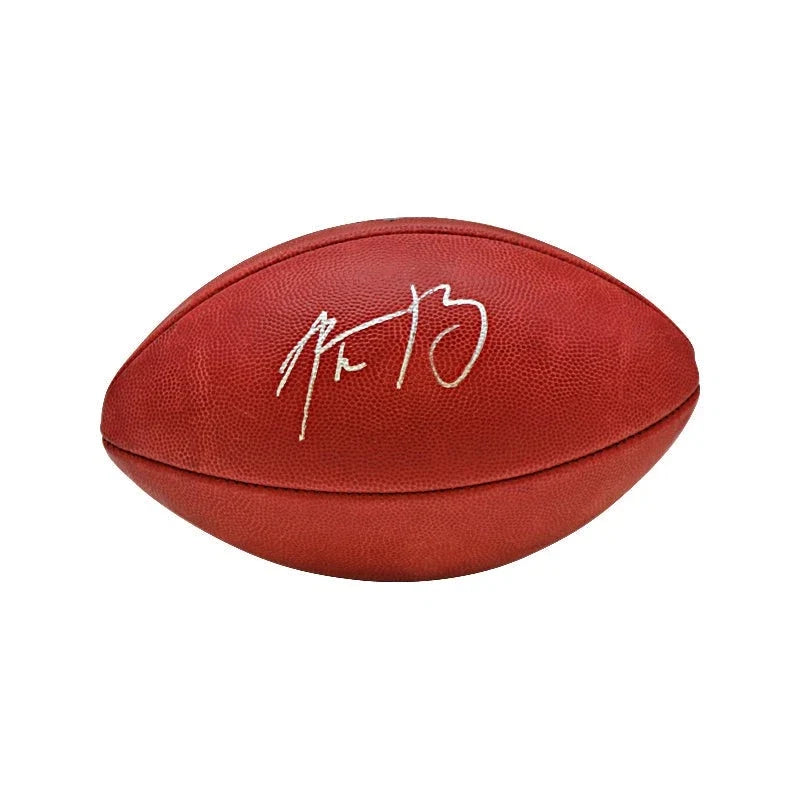 Aaron Rodgers Pittsburgh Steelers Signed Official NFL Duke Football (Fanatics Auth)-Powers Sports Memorabilia