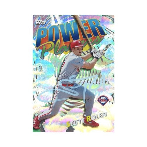2000 Topps Power Players Scott Rolen Autograph-Powers Sports Memorabilia