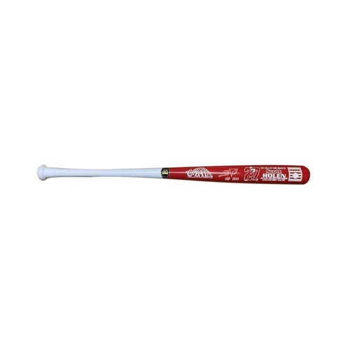 Scott Rolen St. Louis Cardinals Signed & Inscribed HOF 2023 Cooperstown Red Barrel Bat with Career Stats and HOF Logo-Powers Sports Memorabilia