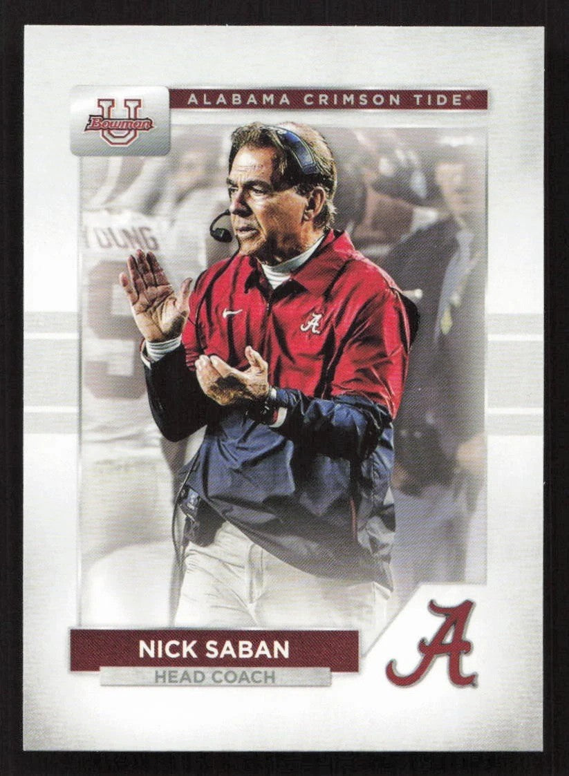 Nick Saban Autograph Signing-Powers Sports Memorabilia