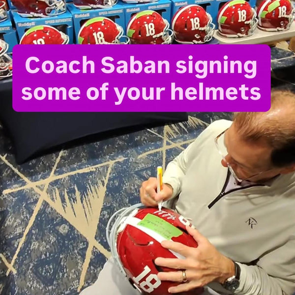 COACH NICK SABAN