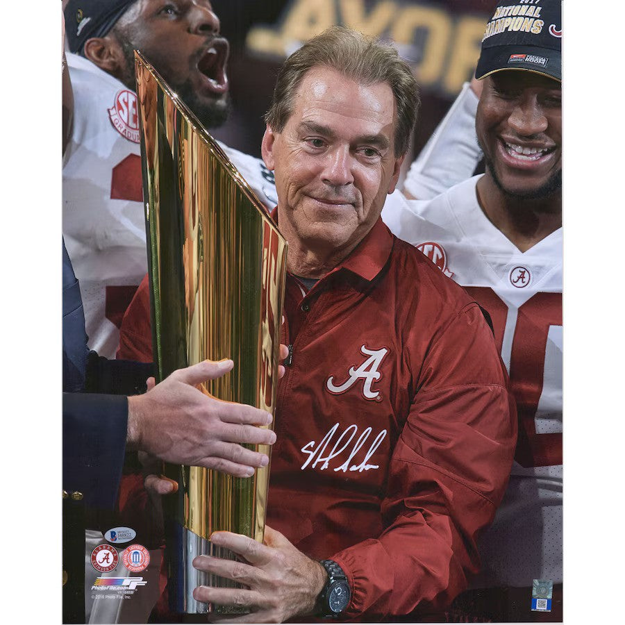 Nick Saban Autograph Signing
