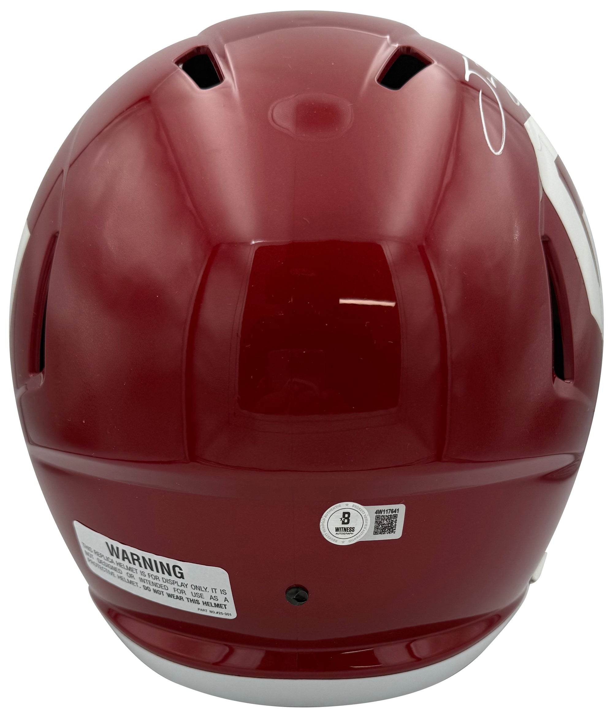 Sam Bradford Autographed Oklahoma Sooners 2008 Heisman Trophy Winner Signed Full Size Replica Football Helmet Beckett COA-Powers Sports Memorabilia