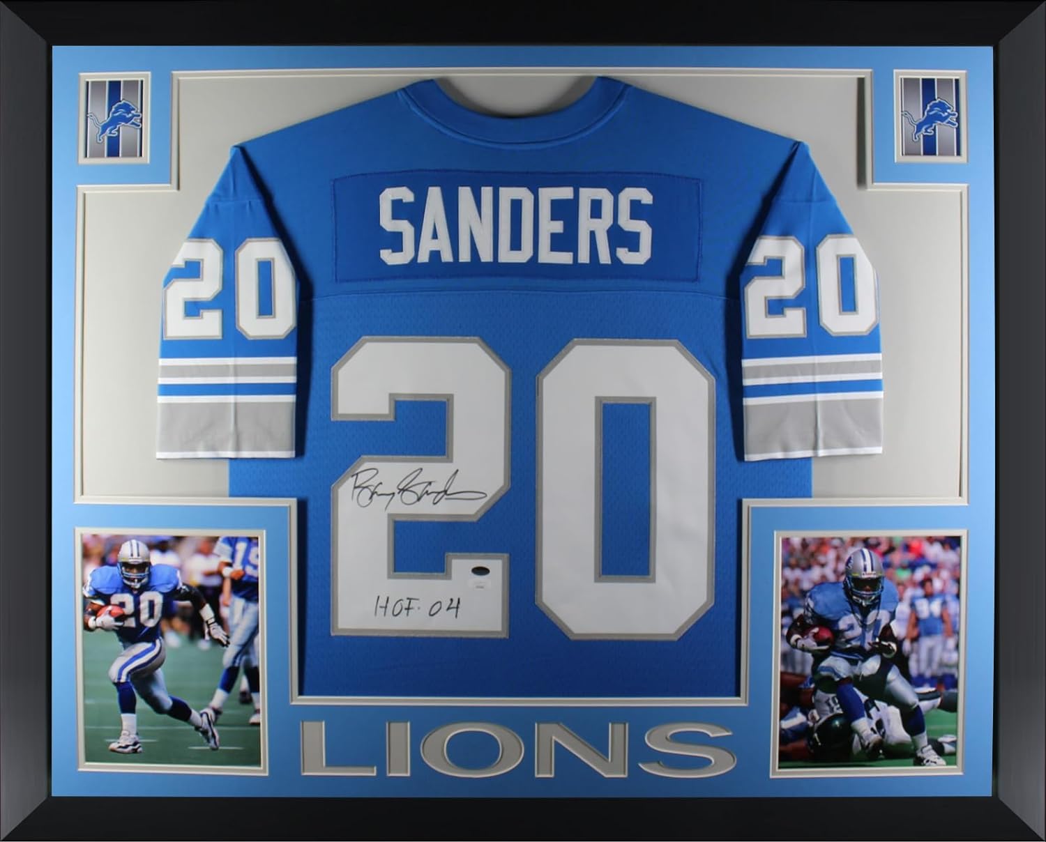 Barry Sanders Autograph Signing-Powers Sports Memorabilia