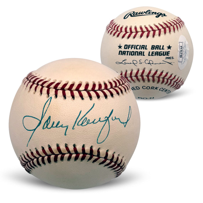 Sandy Koufax Autographed Dodgers Baseball JSA YY517959-Powers Sports Memorabilia