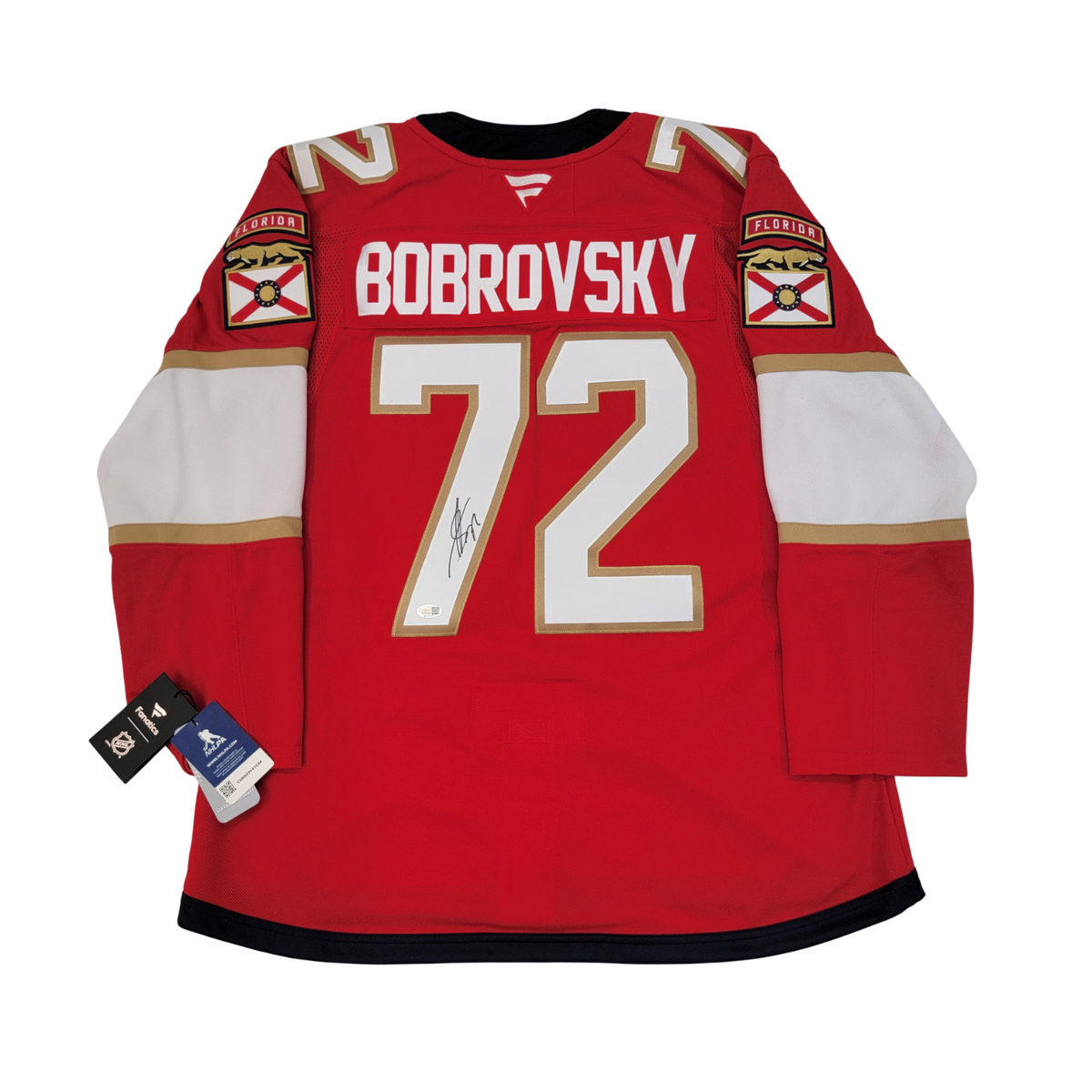 Sergei Bobrovsky Signed Florida Panthers Red Jersey | - JSA-Powers Sports Memorabilia
