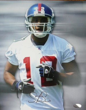 Steve Smith Autographed New York Giants 8x10 Photo-Powers Sports Memorabilia