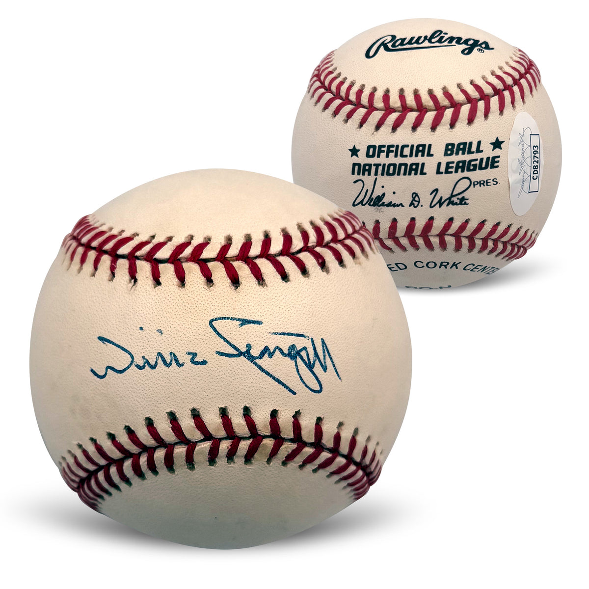Willie Stargell Autographed Pirates Baseball JSA CD82793