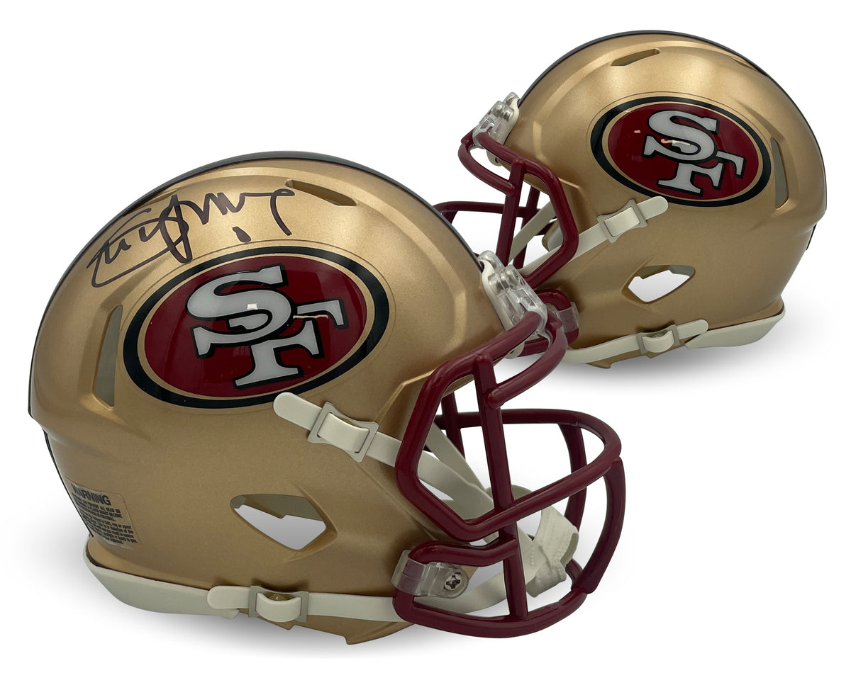 Steve Young Autographed San Francisco 49ers Signed Football Mini Helmet Radtke Sports COA-Powers Sports Memorabilia