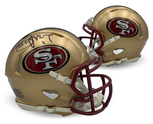 Steve Young Autographed San Francisco 49ers Signed Football Mini Helmet Radtke Sports COA-Powers Sports Memorabilia