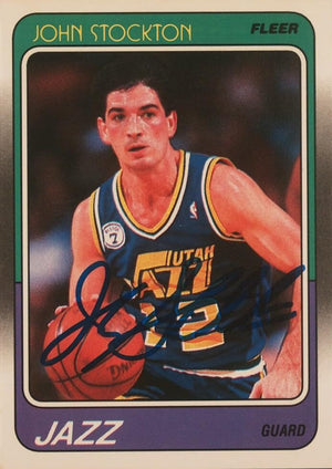 John Stockton Autograph Signing-Powers Sports Memorabilia