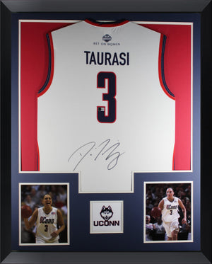 Diana Taurasi Autographed UConn Huskies Signed GameDay Greats Basketball Framed Jersey Beckett COA-Powers Sports Memorabilia