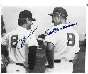 Ted Williams and Carl Yastrzemski Autographed Boston Red Sox 8x10 Photo JSA Authenticated #2-Powers Sports Memorabilia
