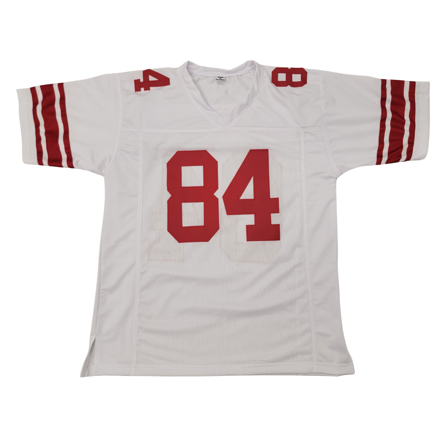 Theo Johnson Signed New York Giants Pro-Style White Jersey | - Beckett-Powers Sports Memorabilia