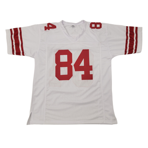 Theo Johnson Signed New York Giants Pro-Style White Jersey | - Beckett-Powers Sports Memorabilia