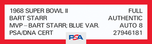 Ticket-card Gradings-Powers Sports Memorabilia