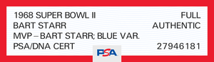 Ticket-card Gradings-Powers Sports Memorabilia