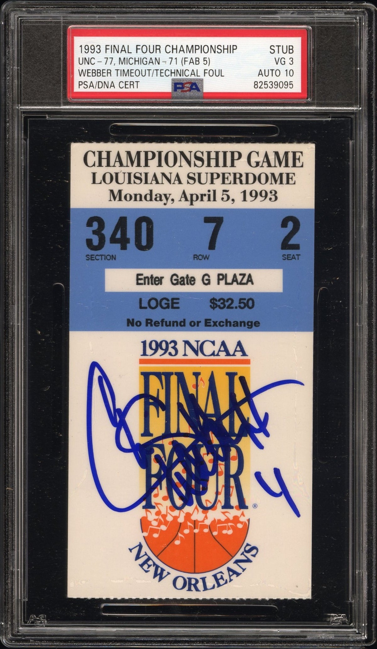 Jacory Croskey-Merritt Autograph Signing-Powers Sports Memorabilia