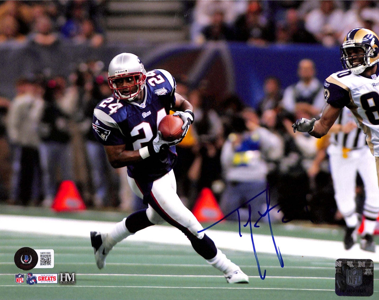 Ty Law Autograph Signing-Powers Sports Memorabilia
