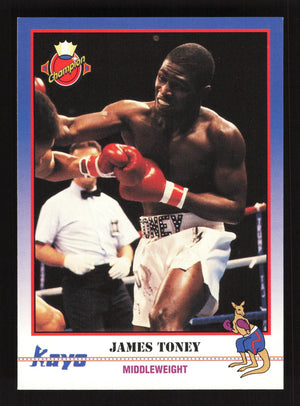 James Toney Autograph Signing-Powers Sports Memorabilia