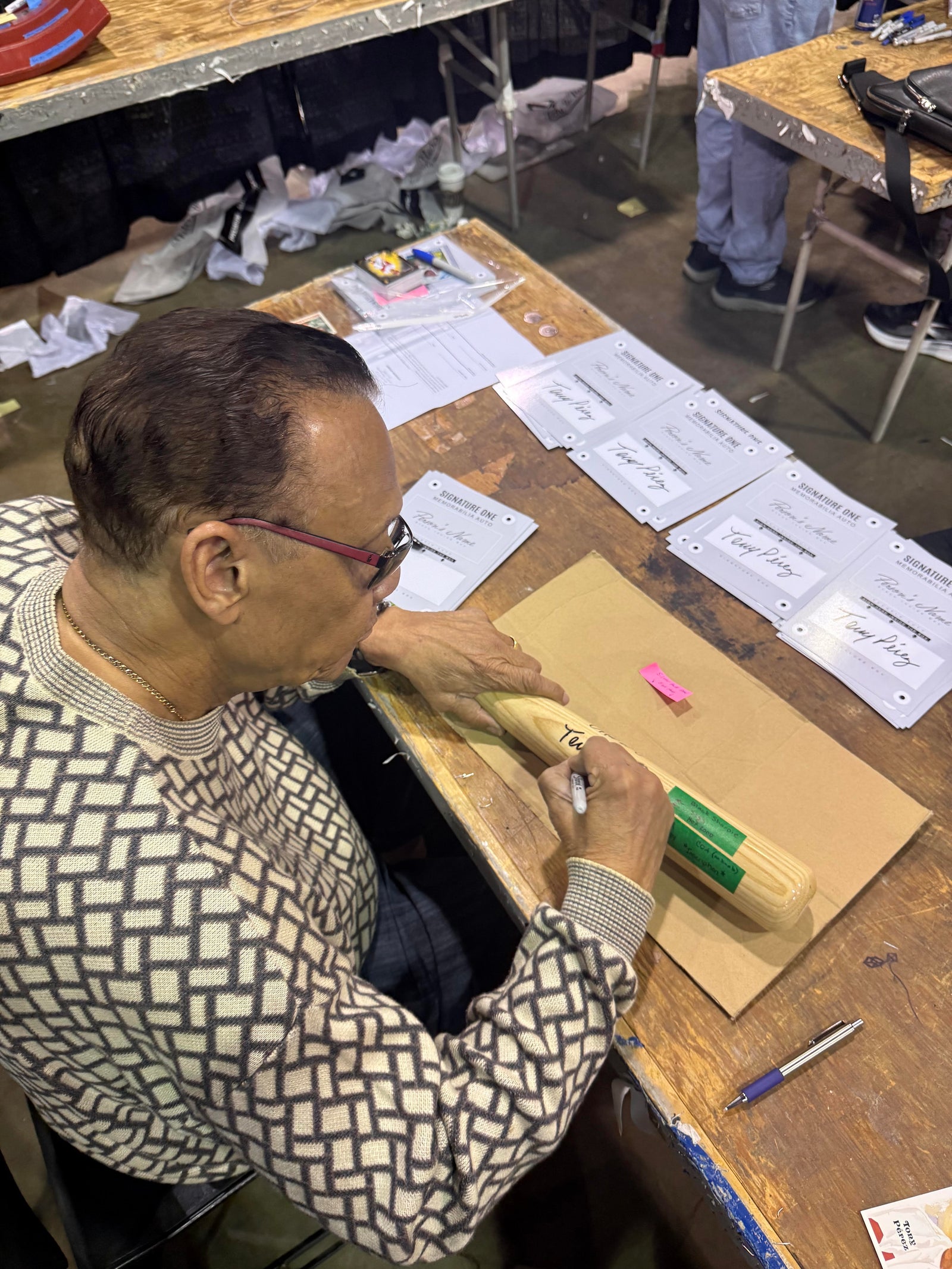 Tony Perez Autograph Signing-Powers Sports Memorabilia
