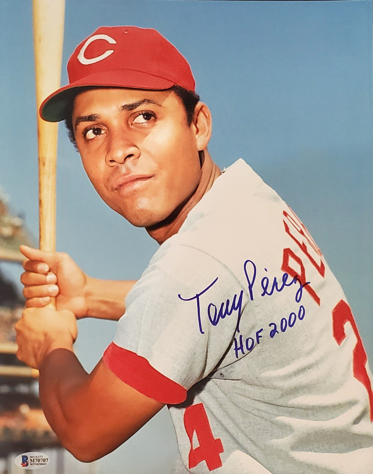 Tony Perez Autograph Signing-Powers Sports Memorabilia