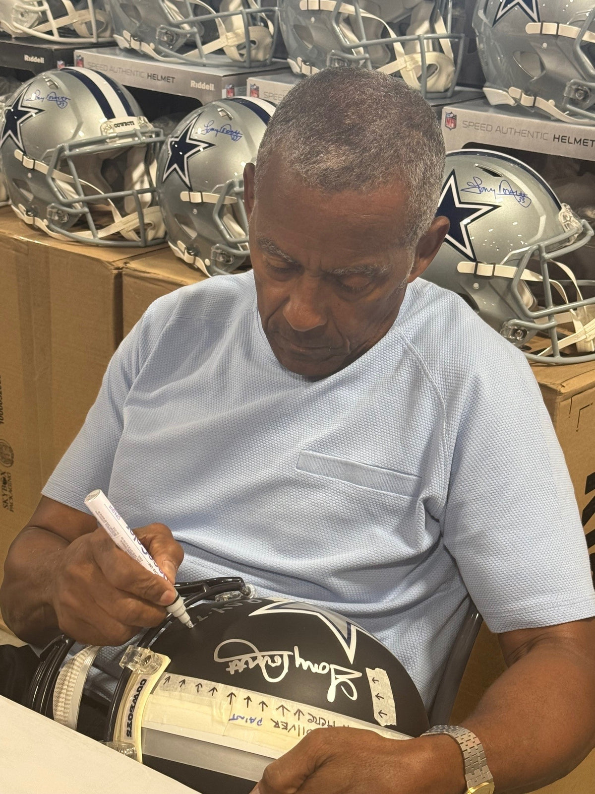 Tony Dorsett Autograph Signing-Powers Sports Memorabilia