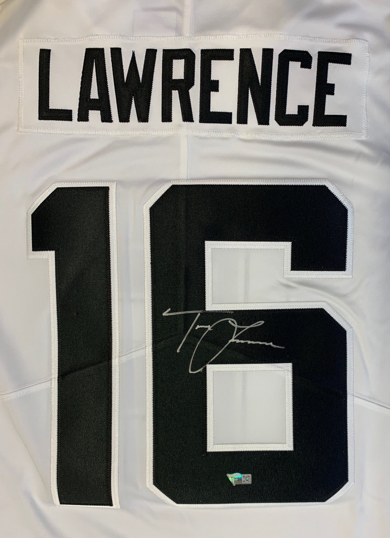 Trevor Lawrence Autographed Jacksonville Jaguars Signed Nike Limited Football White Jersey Fanatics Authentic COA-Powers Sports Memorabilia