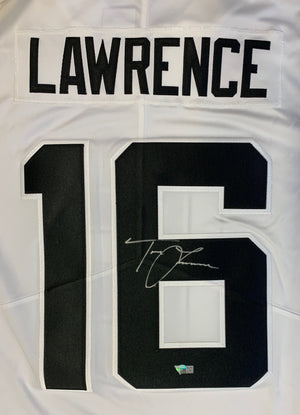 Trevor Lawrence Autographed Jacksonville Jaguars Signed Nike Limited Football White Jersey Fanatics Authentic COA-Powers Sports Memorabilia