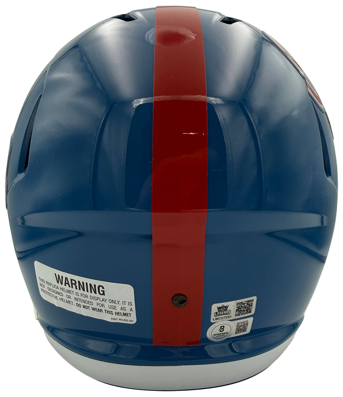 Trinidad Chambliss Signed Ole Miss Full Size Replica Helmet Beckett-Powers Sports Memorabilia
