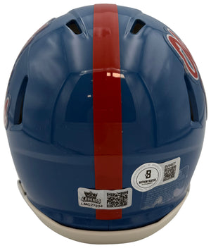 Trinidad Chambliss Autographed Ole Miss Mini Helmet Beckett-Powers Sports Memorabilia