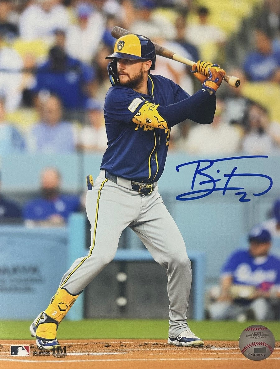 Brice Turang Autograph Signing-Powers Sports Memorabilia